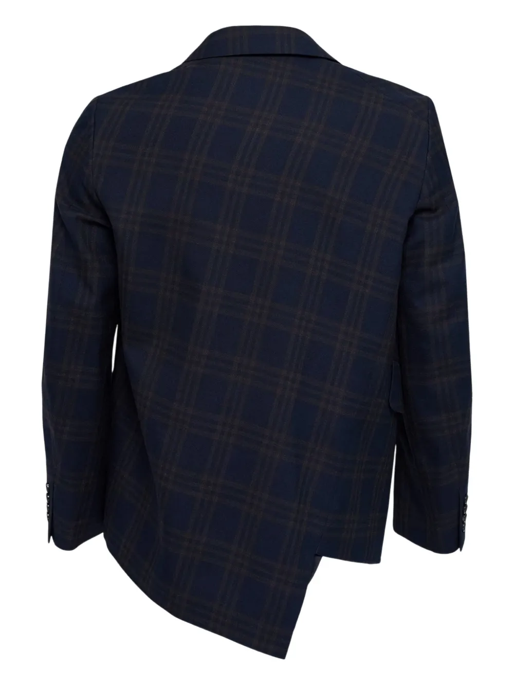 Comme des Garçons Homme Deux chamarra a cuadros con cierre | Blazers | Image 2