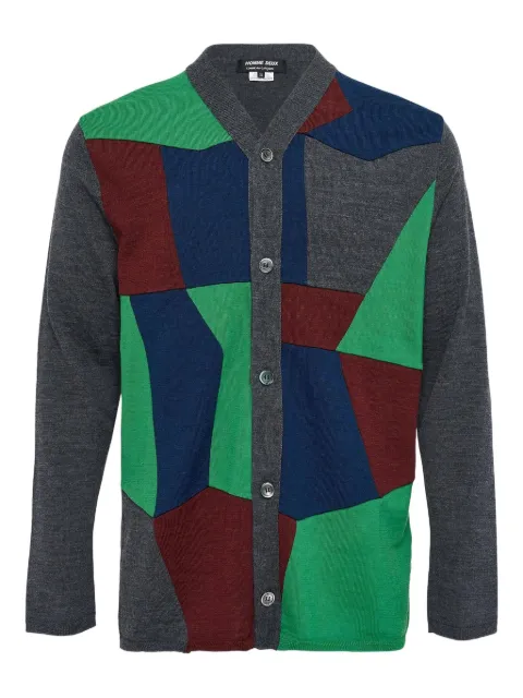 Comme des Garçons Homme Deux cárdigan con diseño patchwork
