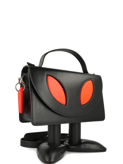 Walter Van Beirendonck Alien leather tote bag