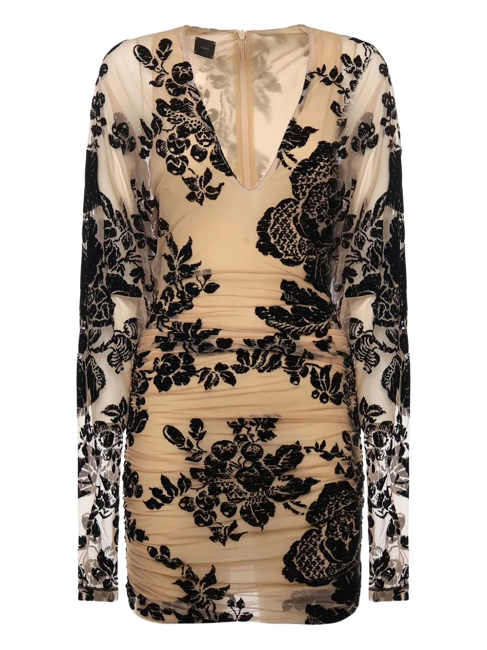 PINKO floral-pattern mini dress | Neutrals | Image 1