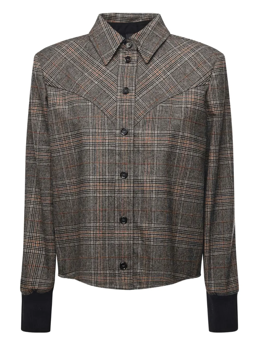 PINKO plaid buttoned shirt | Neutrals | Image 1