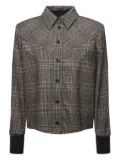 PINKO plaid buttoned shirt - Neutrals