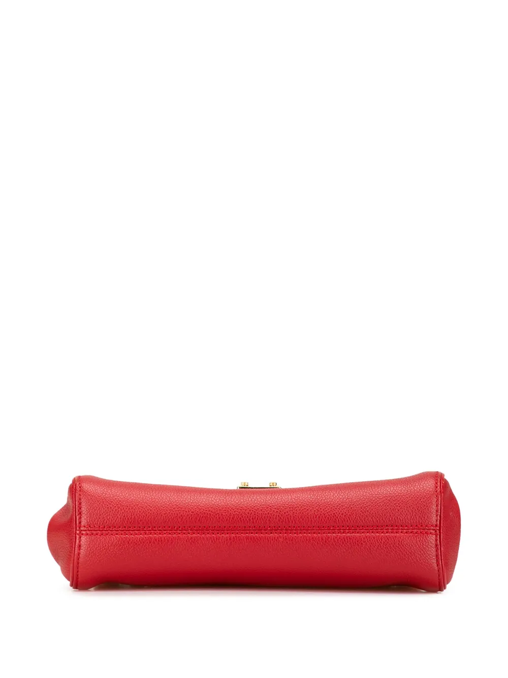 Pre-owned Louis Vuitton 2015 Monogram Empreinte Saint Germain Pm Shoulder Bag In Red