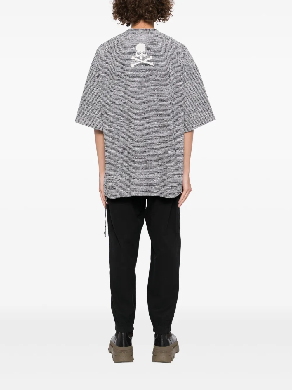 Mastermind World T-shirt met borduurwerk Zwart