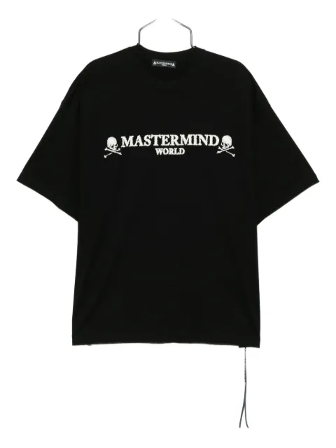 Mastermind World logo-embroidered T-shirt