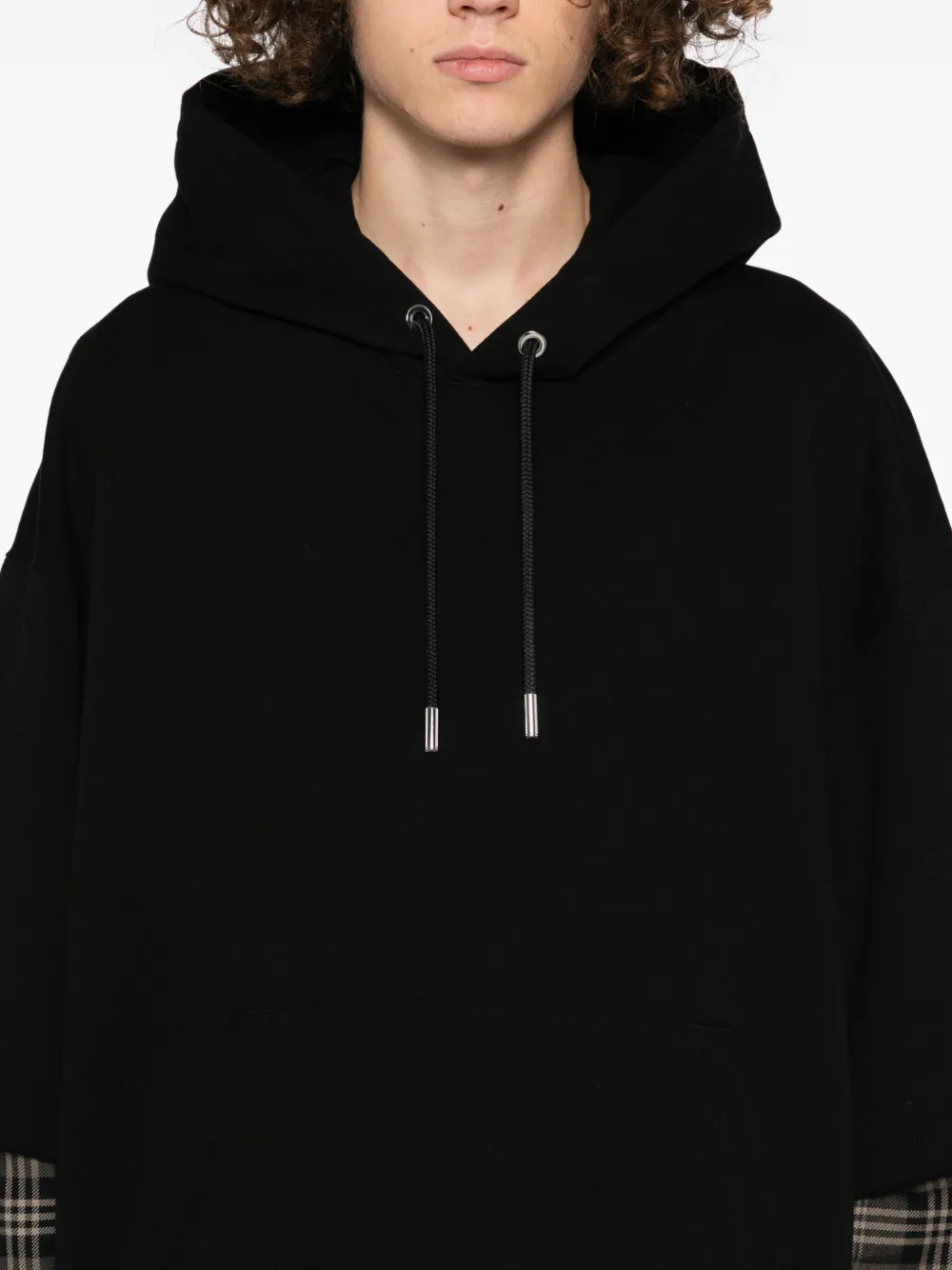 Mastermind Japan Graphic-embroidered Hoodie In Black