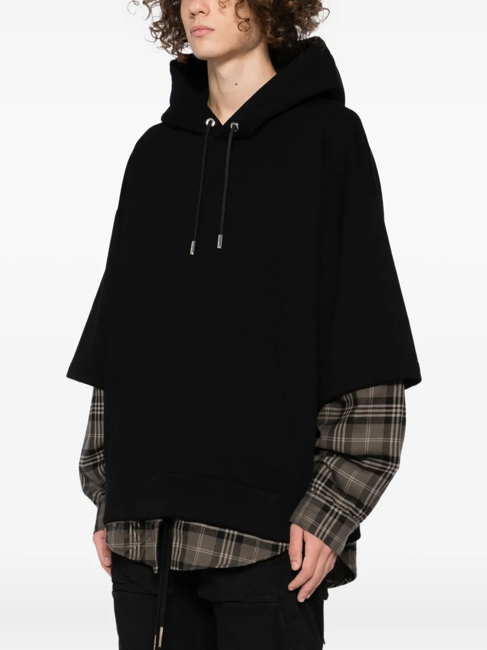 Mastermind World Hoodie met borduurwerk Zwart