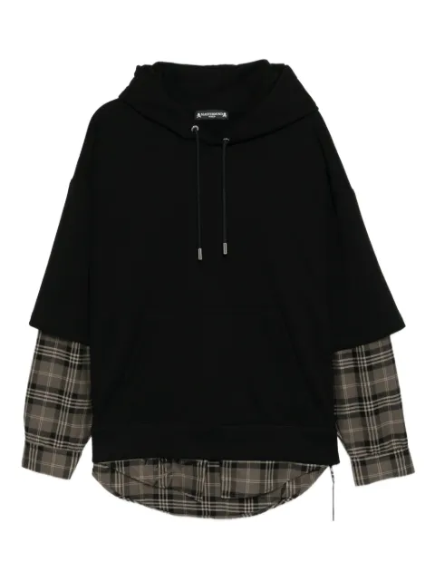 Mastermind World graphic-embroidered hoodie