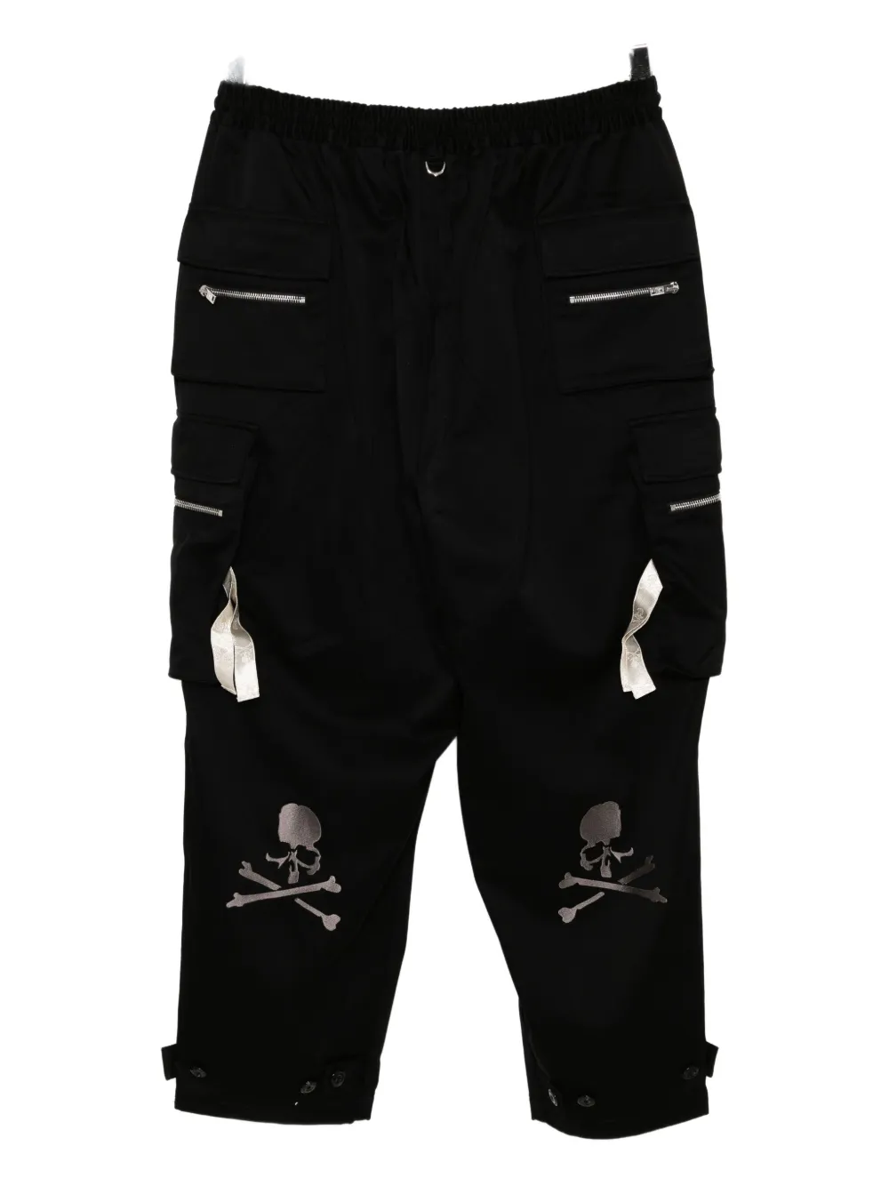 Mastermind World Broek met grafisch borduurwerk - Zwart