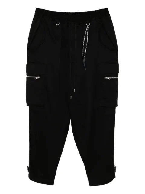 Mastermind World graphic-embroidered trousers