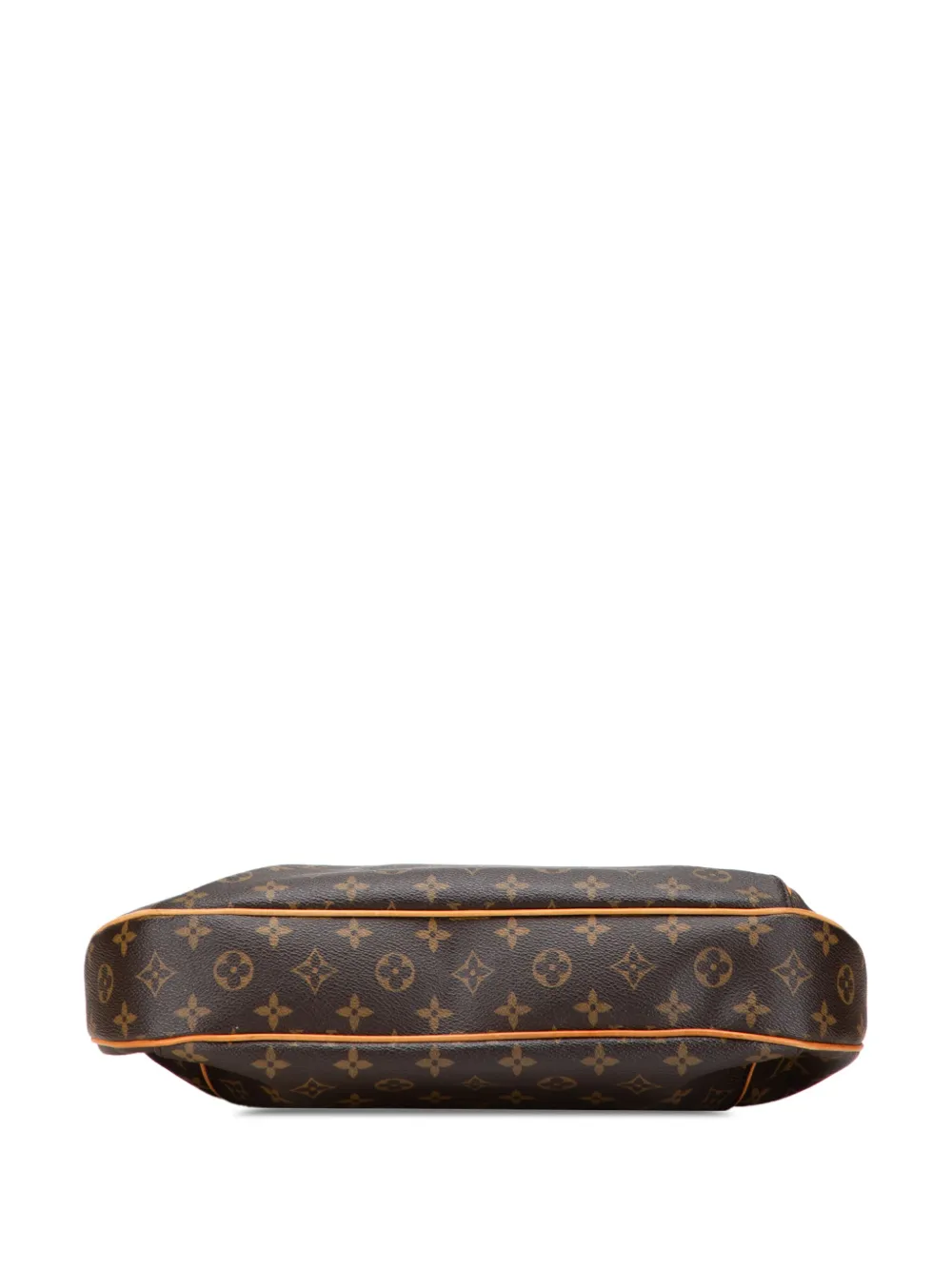 Pre-owned Louis Vuitton 2009 Monogram Thames Gm Shoulder Bag In Brown