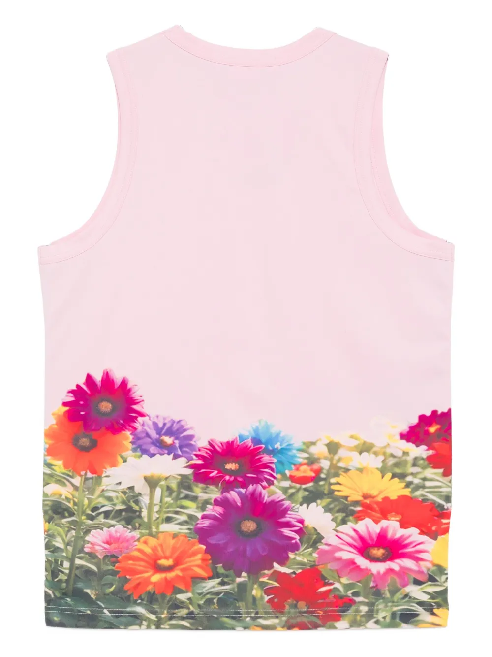 Comme Des Garçons All-over Print Tank In Multi