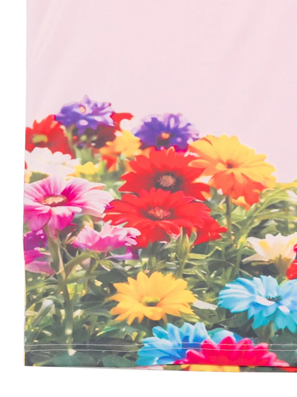 Comme Des Garçons Comme Des Garçons Tanktop met all-over print Roze