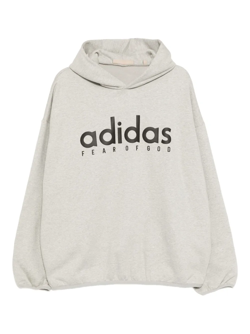 adidas logo hoodie - Grigio