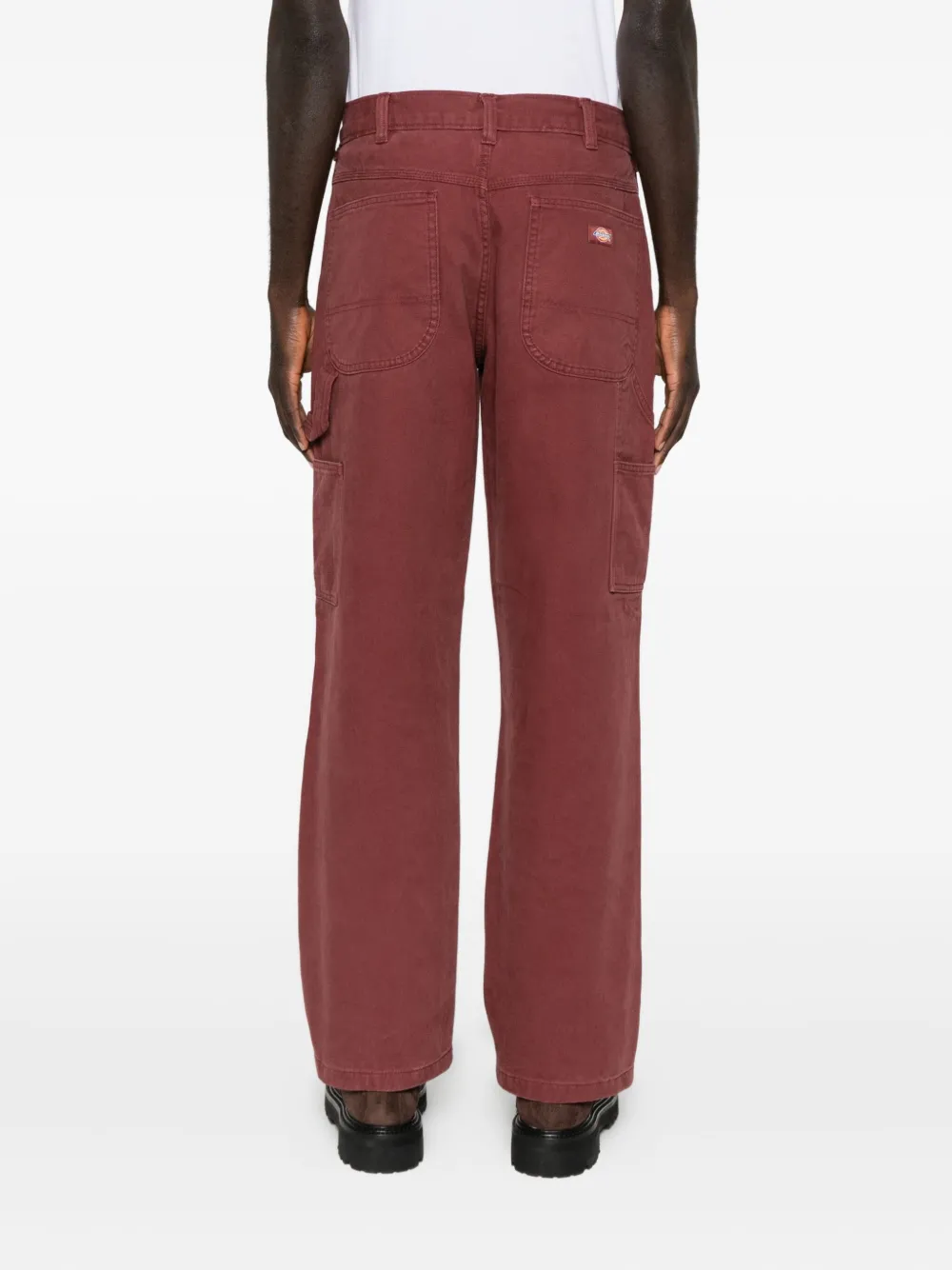 DICKIES Katoenen broek Rood