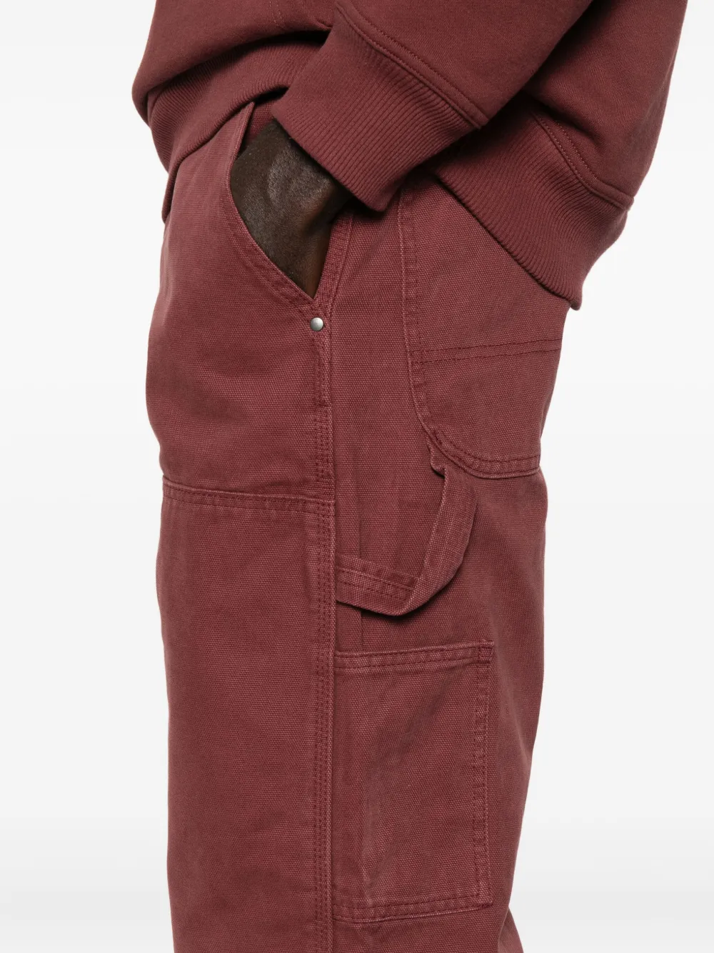 DICKIES Katoenen broek Rood