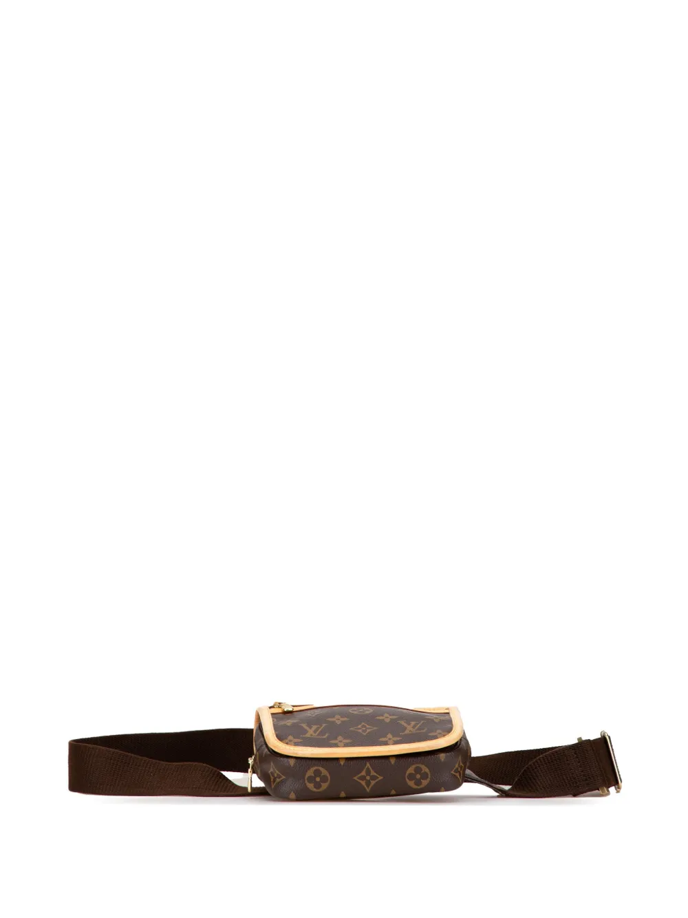 Pre-owned Louis Vuitton 2006 Monogram Bosphore Belt Bag In Brown