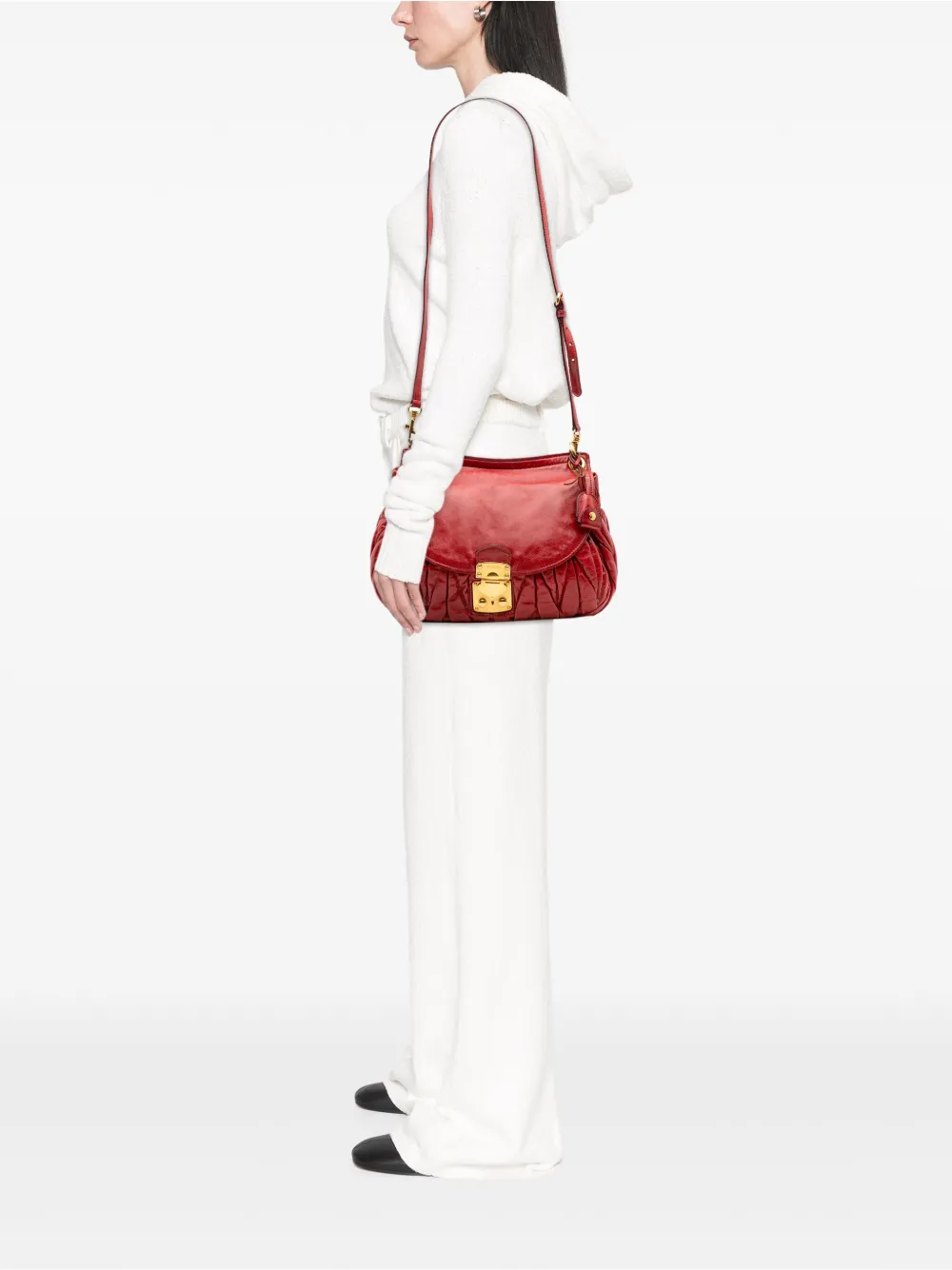 Miu Miu Pre-Owned 2010-2025 Matelasse Nappa Coffer satchel | Pre-Owned | Image 2
