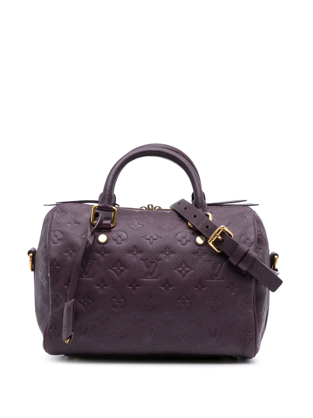Louis Vuitton Pre-Owned 2012 モノグラム アンプラント スピーディ バンドリエール 25 サッチェルバッグ - Louis Vuitton Pre-Owned 2012 モノグラム アンプラント スピーディ バンドリエール 25 サッチェルバッグ -