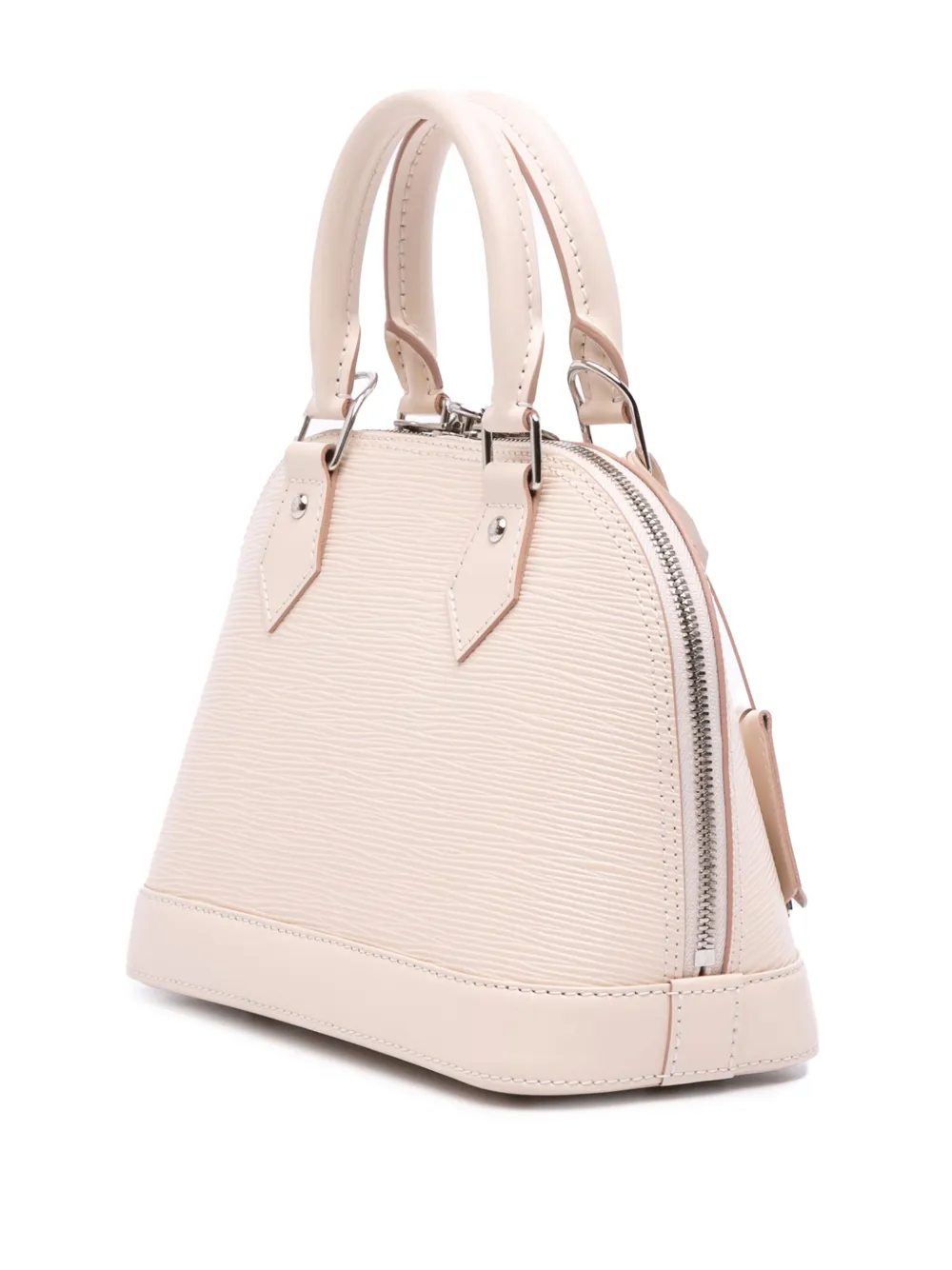 Pre-owned Louis Vuitton 2021-2025 Epi Alma Bb Satchel In Pink