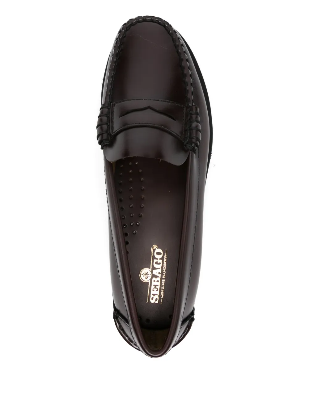 Sebago penny leather loafers Brown