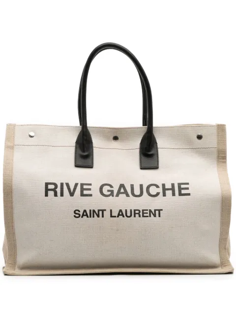 Saint Laurent Pre-Owned 2020 Canvas Rive Gauche tote bag