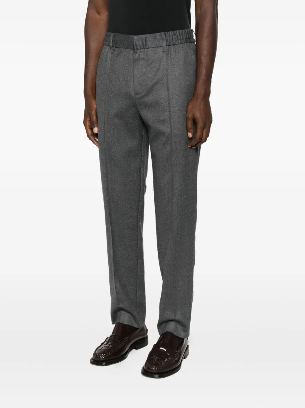 Emporio Armani Straight broek Grijs