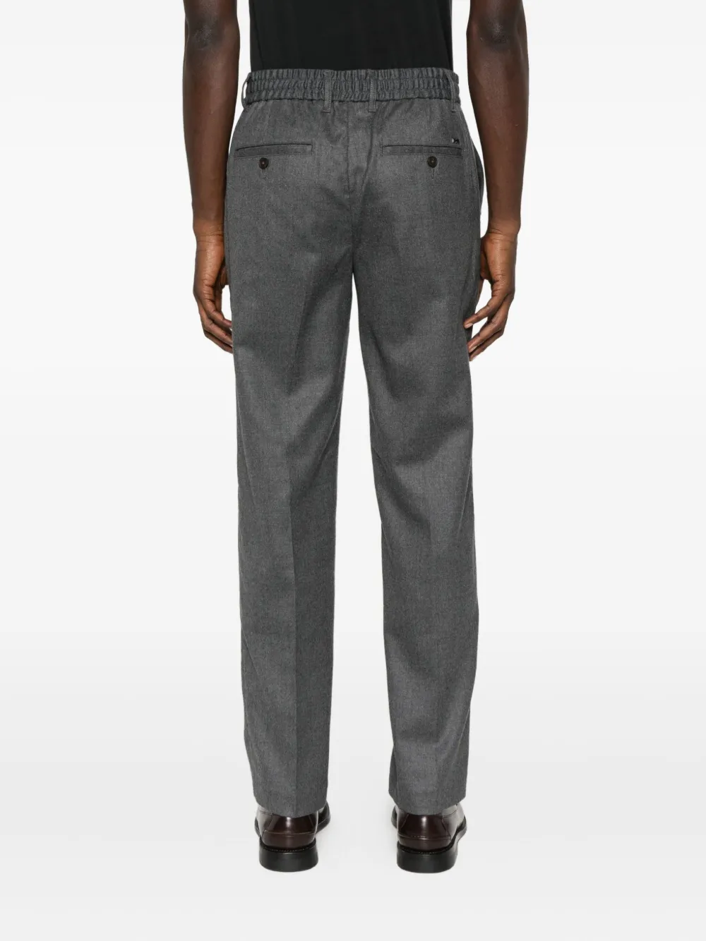 Emporio Armani Straight broek Grijs