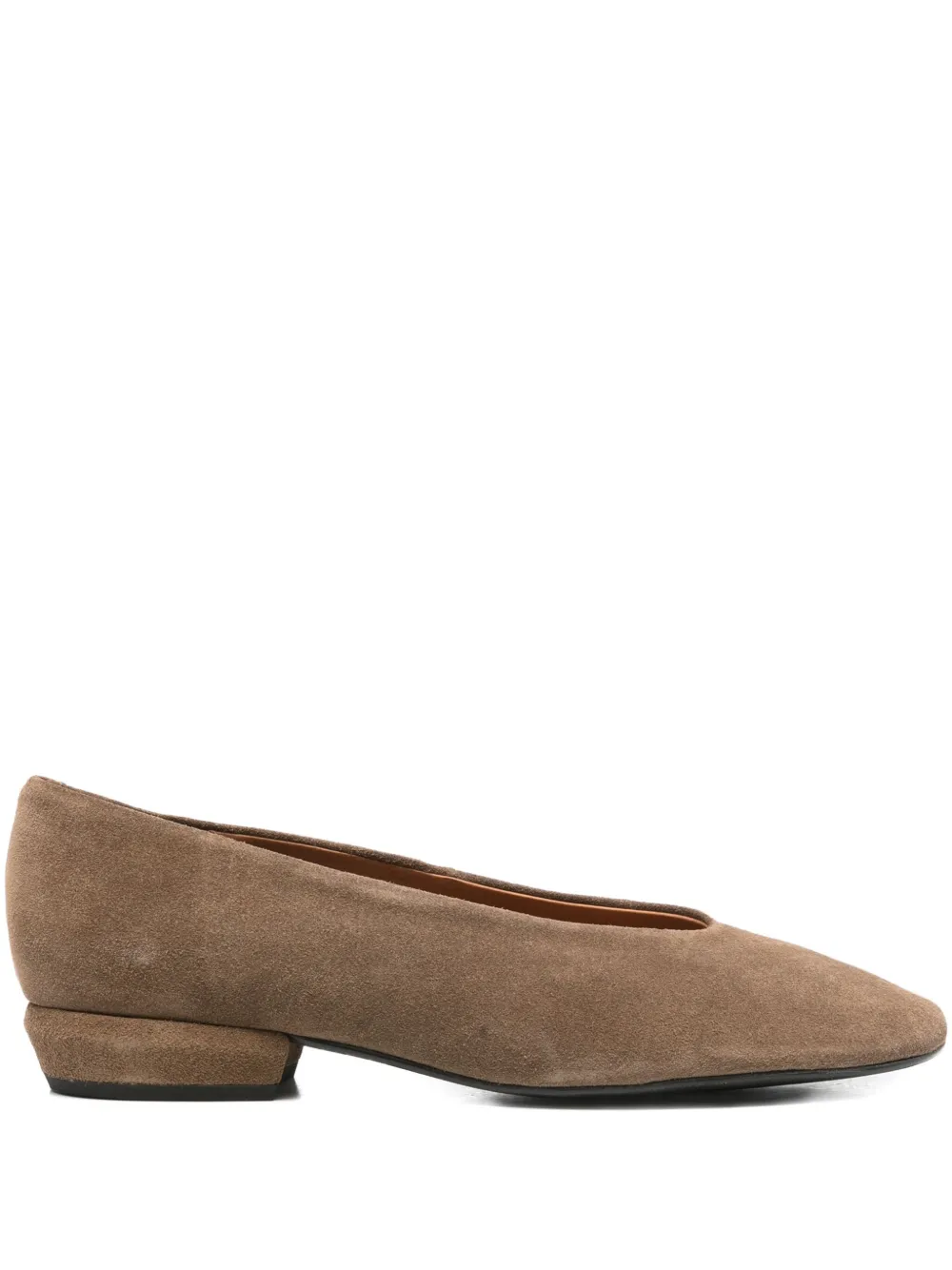 ANGEL ALARCON Katya suede ballet flats Neutrals