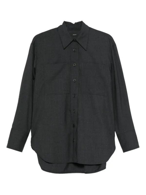 JOSEPH ロングスリーブ シャツ | ブラック | FARFETCH JP