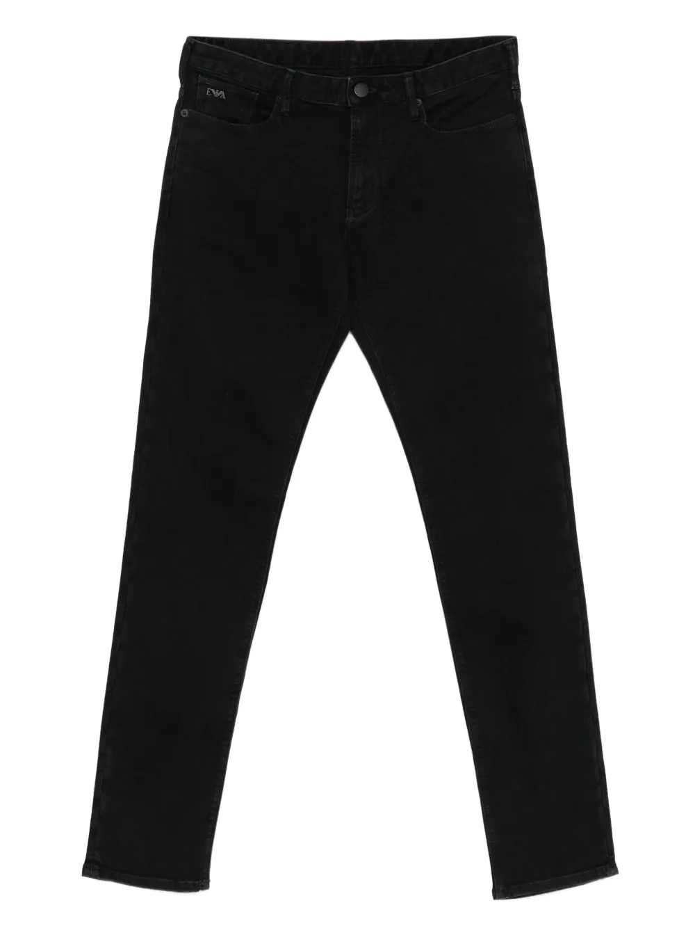 Emporio Armani logo-plaque jeans | Black | Image 1