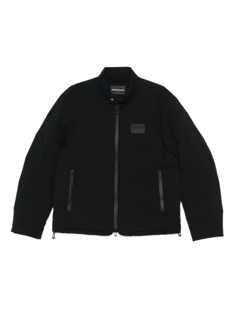 Emporio Armani logo-patch jacket