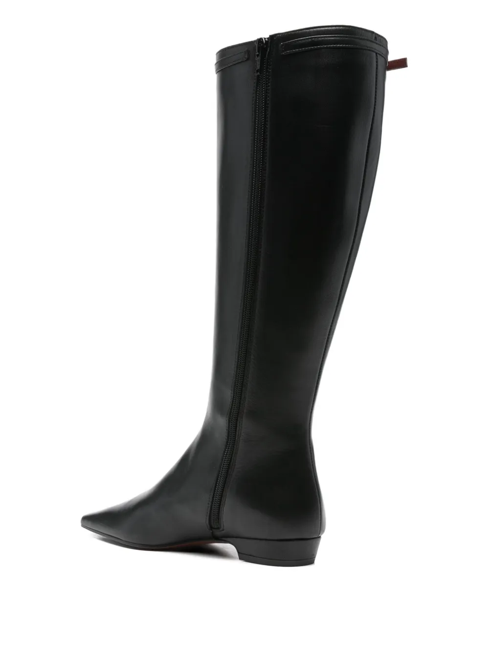 Roberto Festa buckle-fastening leather knee-high boots Black