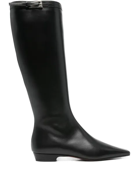 Roberto Festa buckle-fastening leather knee-high boots