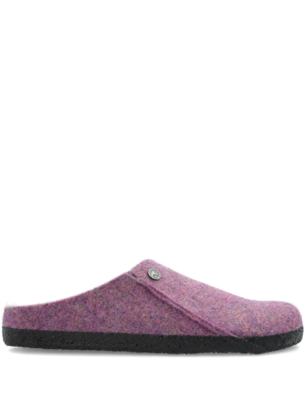 Birkenstock Zermatt Shearling button slippers | Purple | Image 1