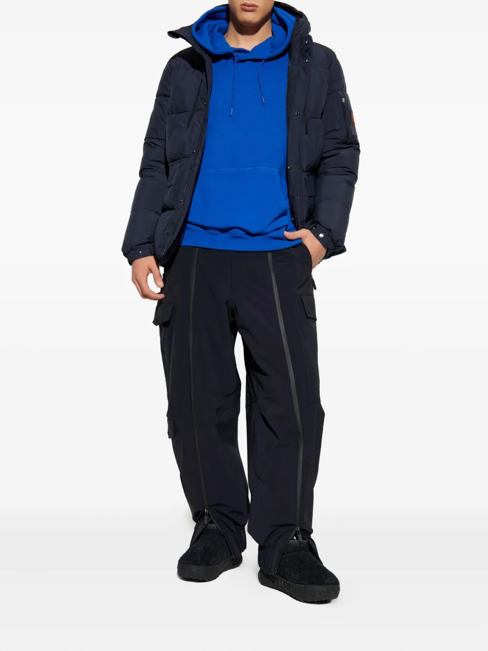 Save The Duck Alter Hooded Jacket In Blue