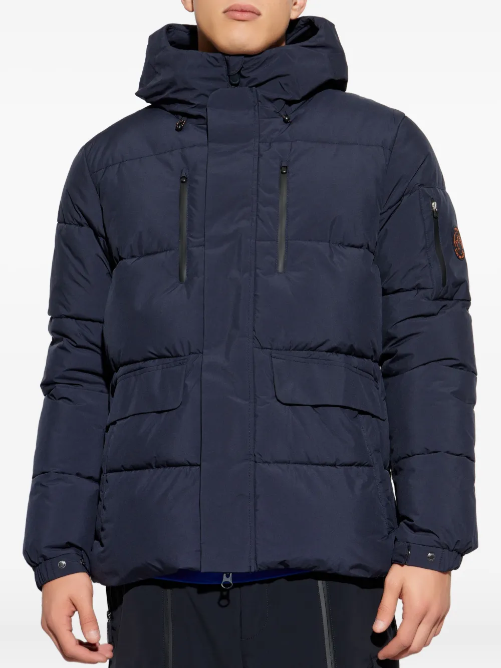 Save The Duck Alter Hooded Jacket In Blue