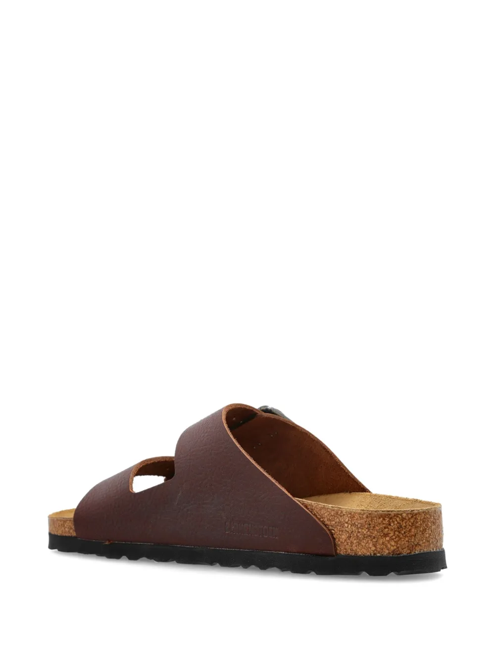 Birkenstock Arizona leren sandalen met dubbele gesp - Bruin