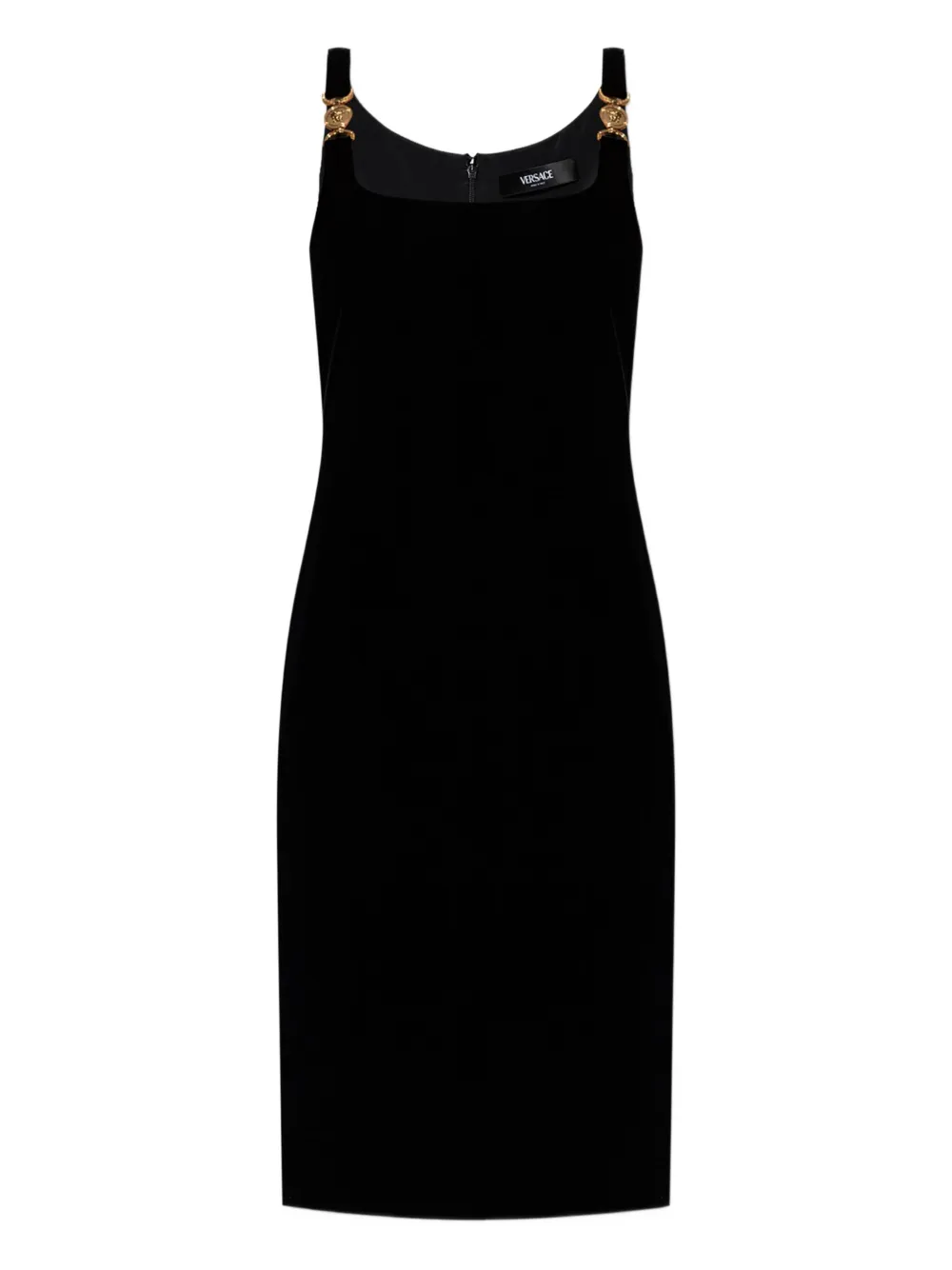 Versace Medusa-embellishment mini dress | أسود | Image 1