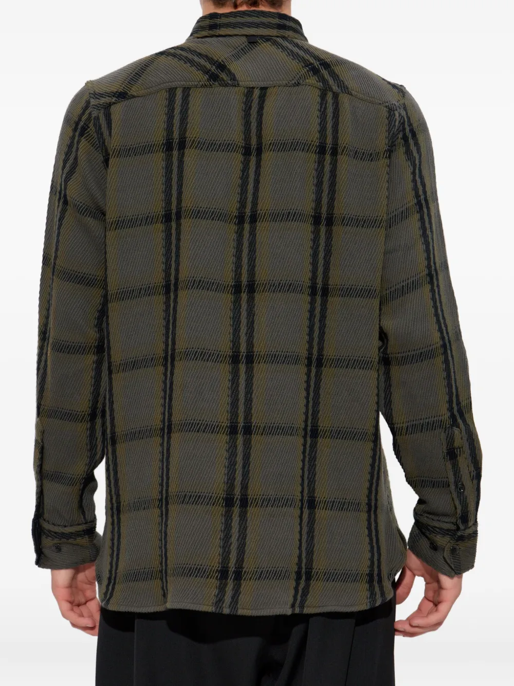 Rag & Bone Plaid Pocket Shirt In Multi