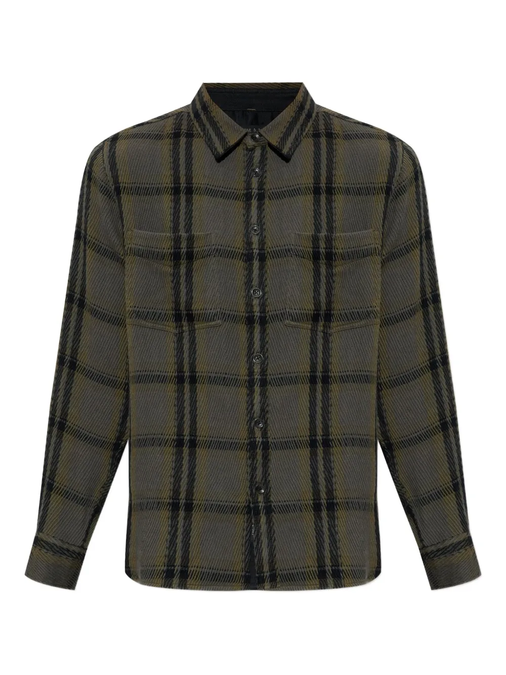 Rag & Bone Plaid Pocket Shirt In Multi