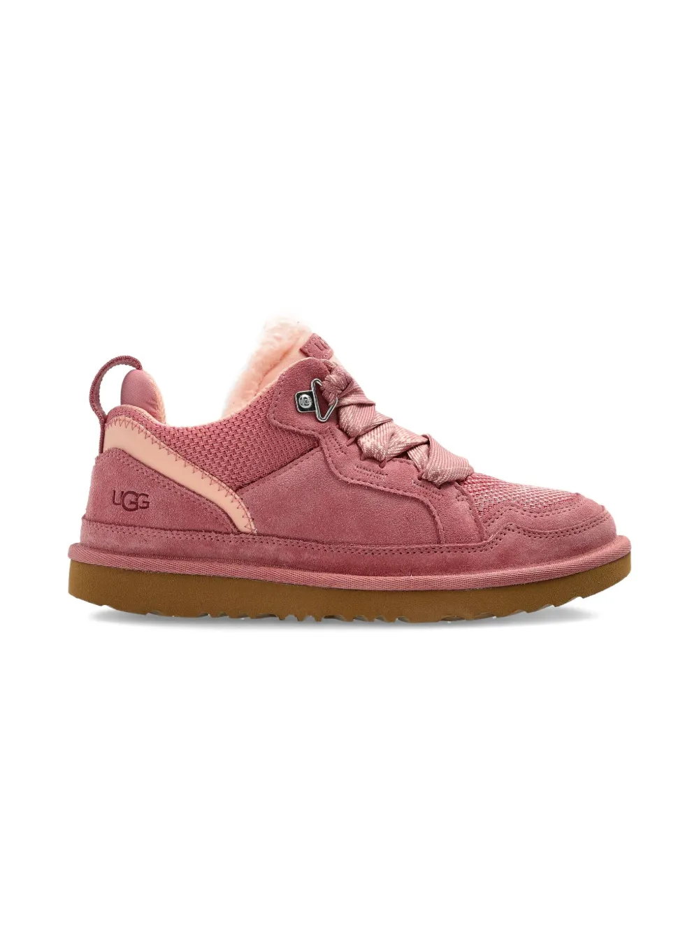 UGG Kids panelled sneakers - Roze