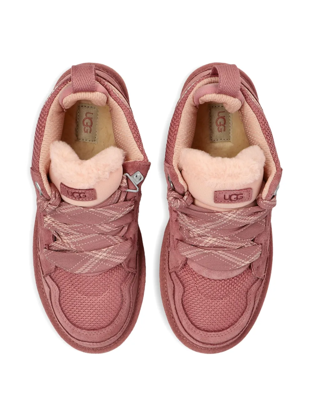 Ugg Panelled Sneakers In Pink