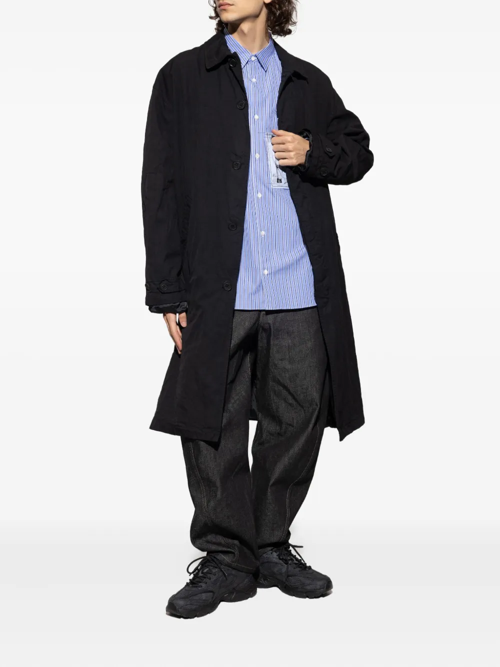 Comme des Garçons Homme Plus buttoned coat | Single Breasted Coats | Image 2
