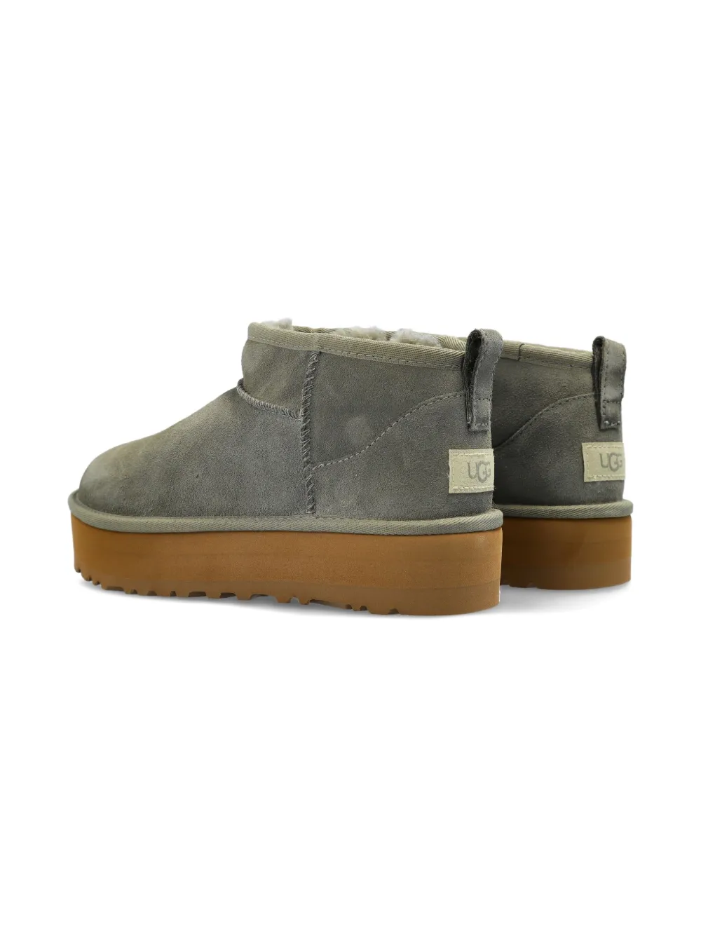 Ugg Classic Ultra Mini Boots In Gray