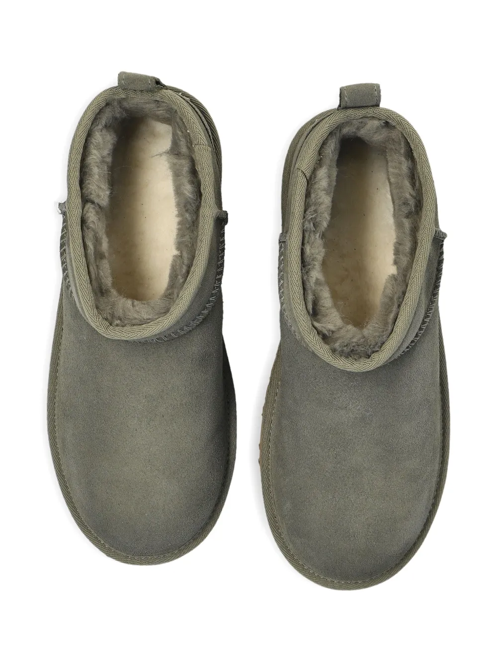 Ugg Classic Ultra Mini Boots In Gray