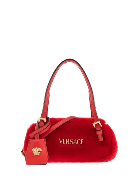 Versace mini Tag Bowling shoulder bag 