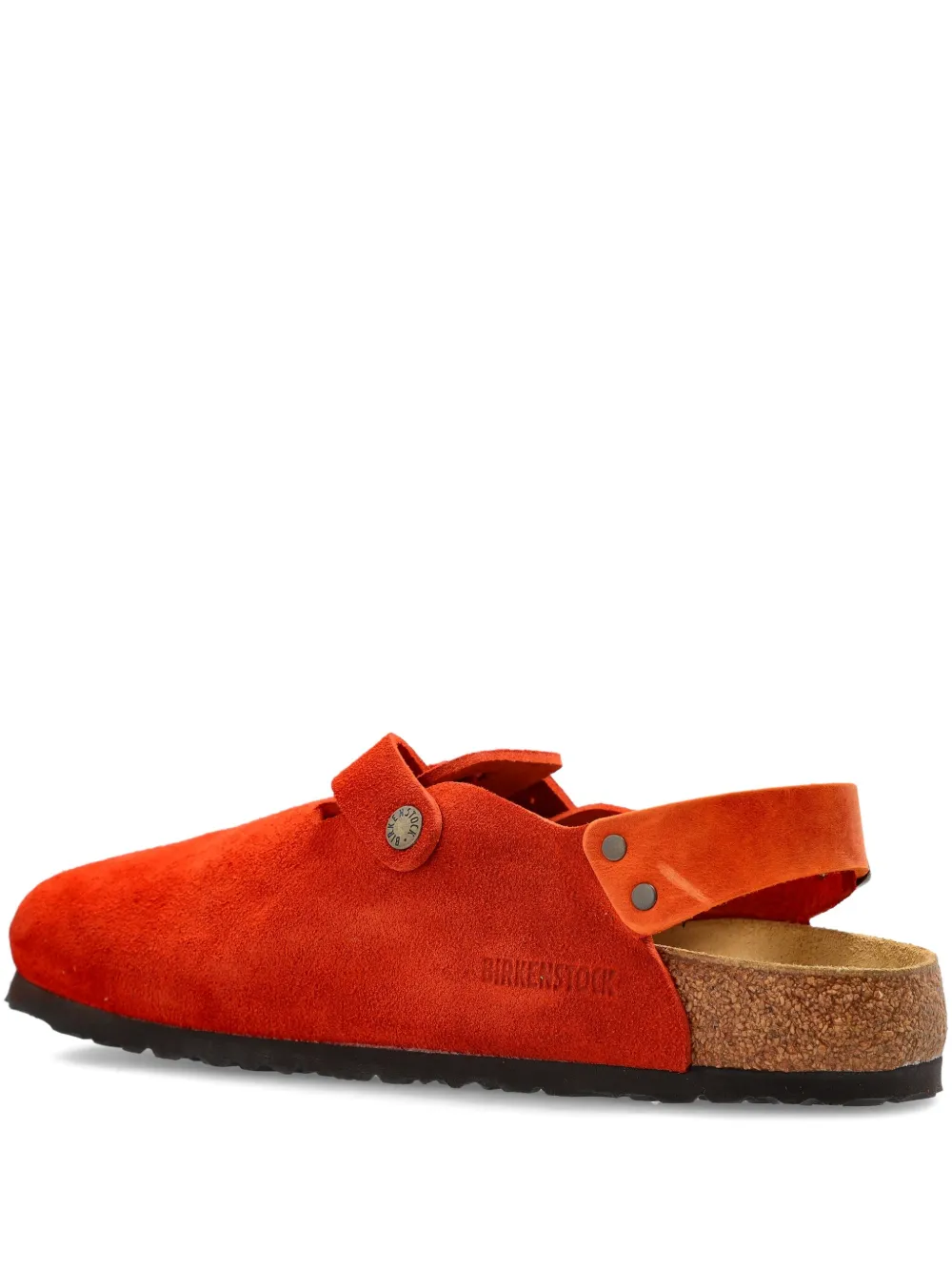 Birkenstock Tokio suede mules Red