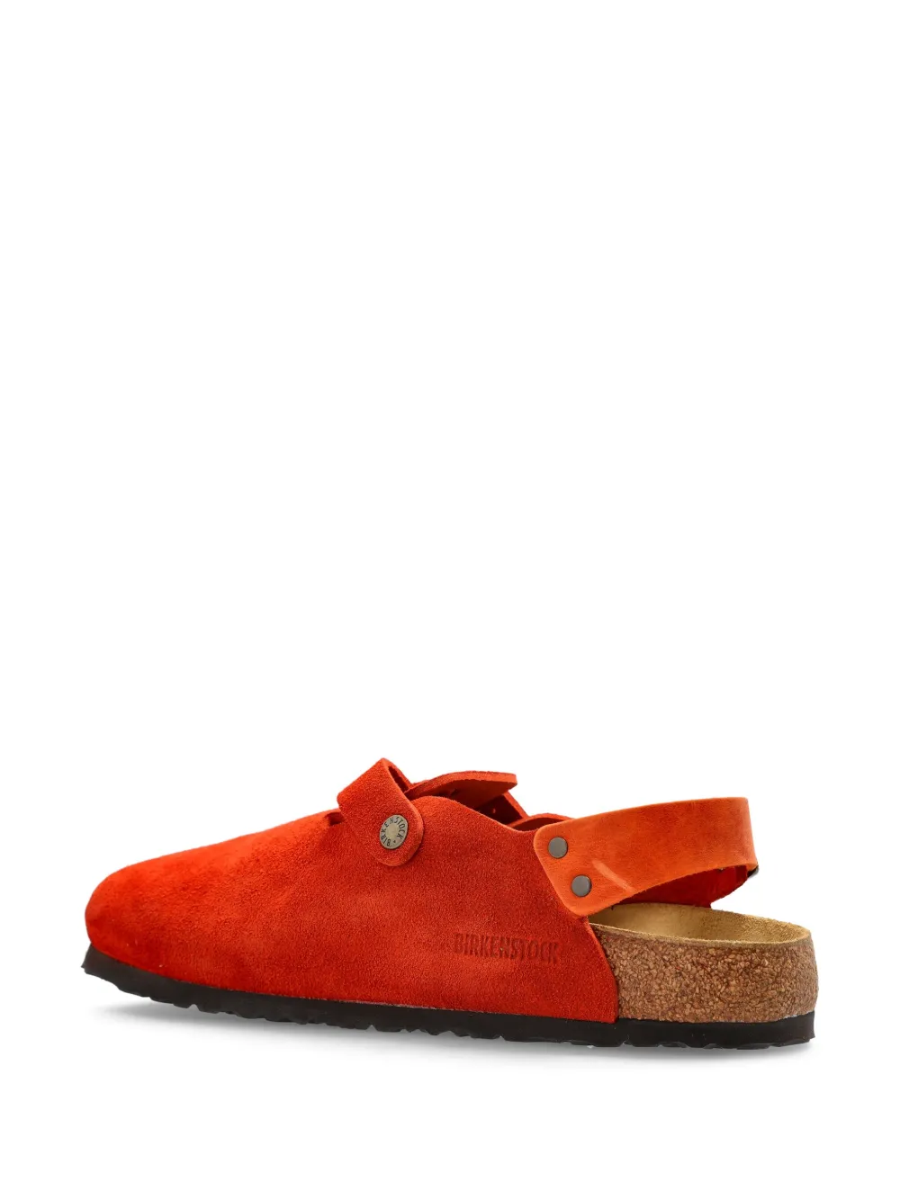 Birkenstock Tokio suède sandalen met gespbandje Rood