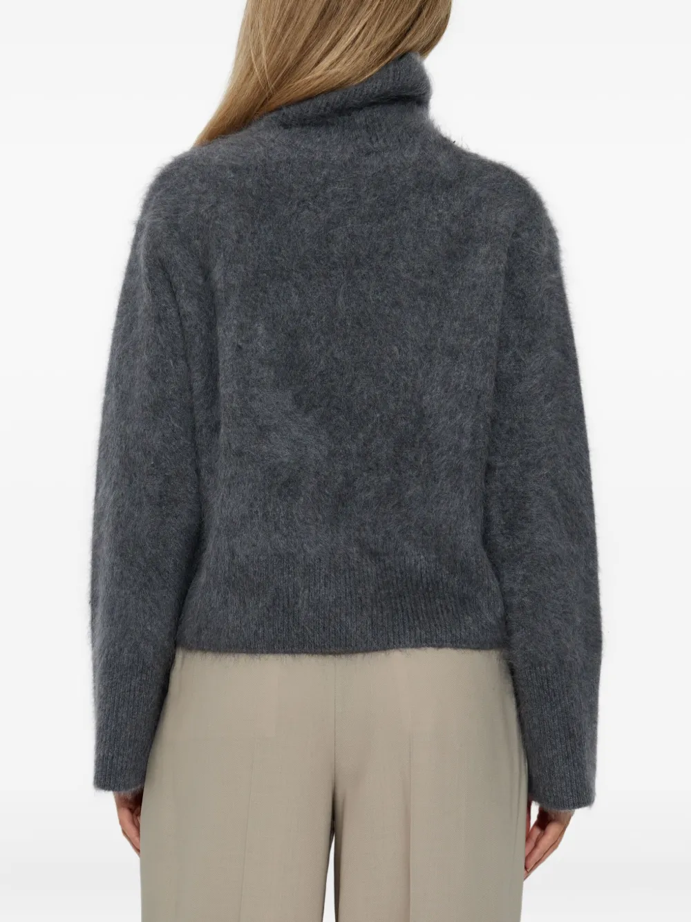Lisa Yang Turtleneck Cashmere Sweater In Black